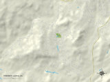 Political Map of Yosemite Lakes  CA