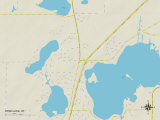 Political Map of Wind Lake  WI