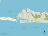 Political Map of Destin  FL