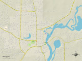 Political Map of Milton  FL