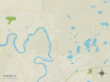 Political Map of Ridgeway  AK