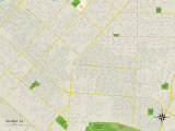 Political Map of Valinda  CA