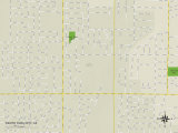 Political Map of South Yuba City  CA