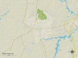 Political Map of Middletown  DE