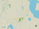 Political Map of Poinciana  FL