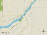 Political Map of Wrightstown  WI