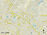 Political Map of Smiths Station  AL