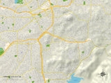 Political Map of Spring Valley  CA