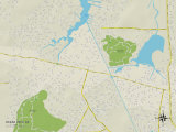 Political Map of Ocean View  DE
