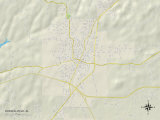 Political Map of Russellville  AL