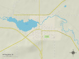 Political Map of Weyauwega  WI