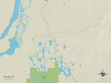 Political Map of Willow  AK