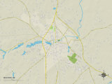 Political Map of Milford  DE