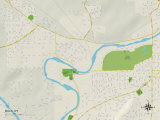 Political Map of Mills  WY