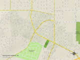 Political Map of South San Gabriel  CA