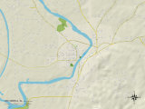 Political Map of Wetumpka  AL