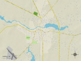 Political Map of Laurel  DE
