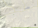 Political Map of Yucca Valley  CA