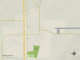 Political Map of Wheatland  WY