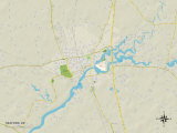 Political Map of Seaford  DE