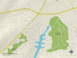 Political Map of Lake San Marcos  CA