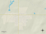 Political Map of Warden  WA
