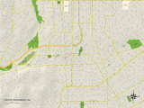 Political Map of South Pasadena  CA