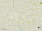 Political Map of Valley  AL