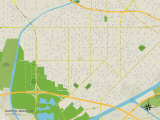 Political Map of South El Monte  CA