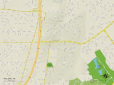 Political Map of Waldon  CA