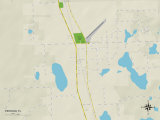 Political Map of Pierson  FL