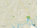 Political Map of Prattville  AL