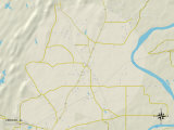 Political Map of Vincent  AL