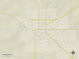 Political Map of Uniontown  AL