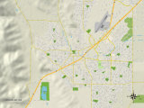 Political Map of Vacaville  CA