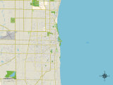 Political Map of Kenosha  WI