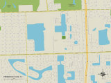 Political Map of Pembroke Park  FL