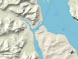 Political Map of Petersburg  AK