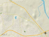 Political Map of Vine Hill  CA