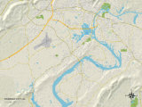 Political Map of Rainbow City  AL