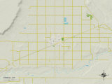 Political Map of Powell  WY