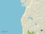 Political Map of Warm Beach  WA