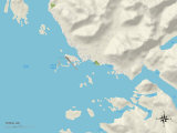 Political Map of Sitka  AK