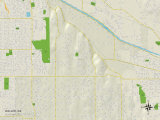 Political Map of Waller  WA