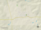 Political Map of West Blocton  AL
