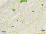Political Map of Walnut  CA