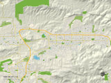 Political Map of Simi Valley  CA