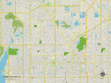 Political Map of Pinellas Park  FL