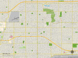 Political Map of Upland  CA