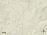Political Map of Vernon  AL